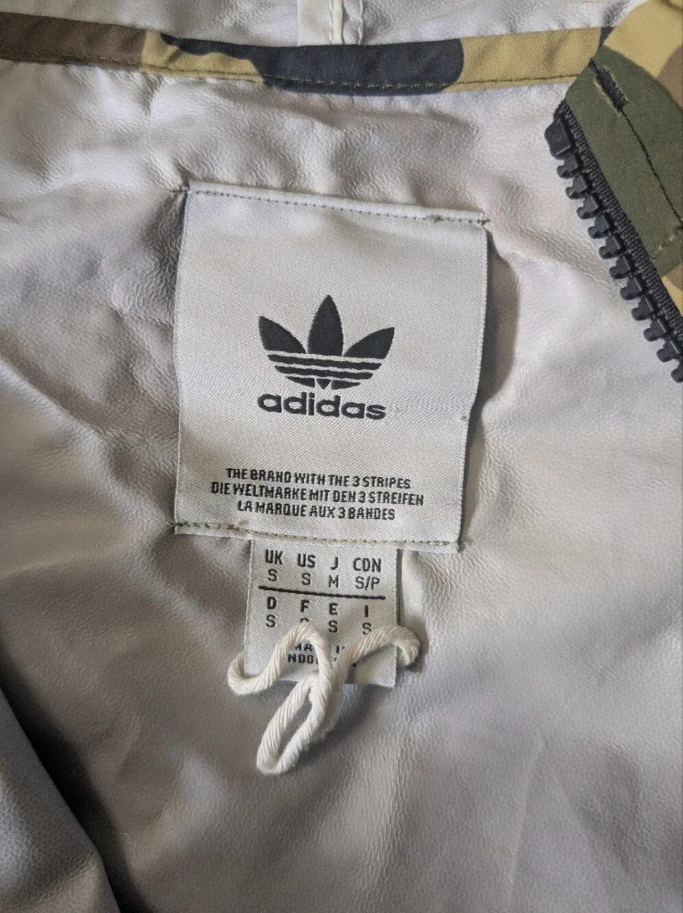 Adidas Originals Camo Dip Dye Windbreaker